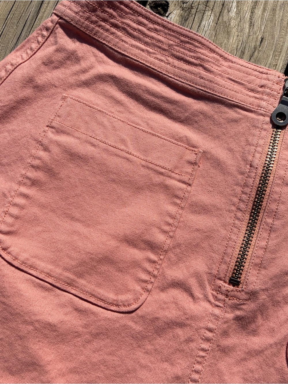 Madewell Mini Skirt with Front Zip